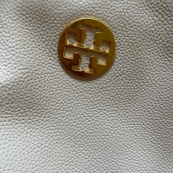 Tory Burch Leather Shoulder Bag - Cream/Natural - Picture 3 of 6